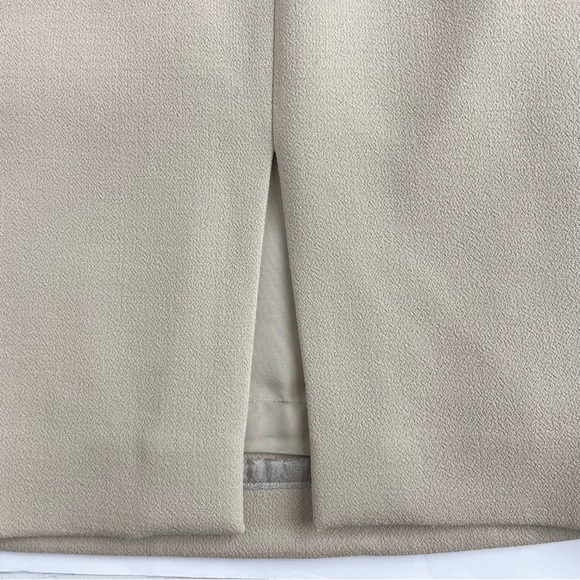 MICHAEL KORS COLLECTION Stretch Boucle Sheath Dress w/ Metallic Gold Belt Size 2 - Picture 12 of 15